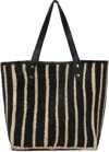 Rag & Bone Black & Beige Daily Tote In Blkmult