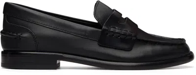 Rag & Bone Black Carter Leather Loafers