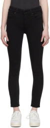 Rag & Bone Black Cate Jeans In Black