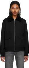 Rag & Bone Black Dorset Jacket In Blk