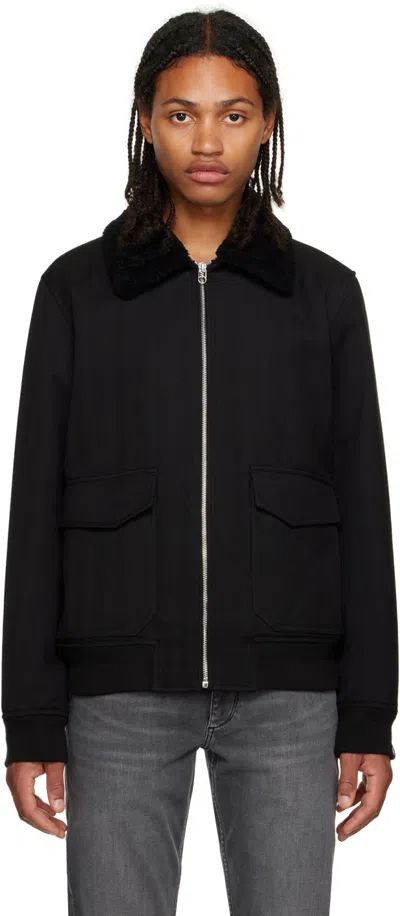 Rag & Bone Black Dorset Jacket In Blk