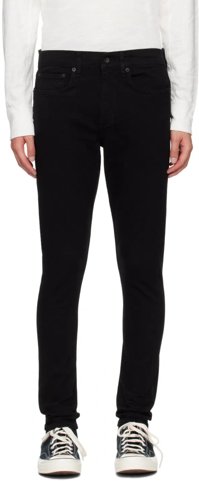 RAG & BONE BLACK FIT 1 JEANS