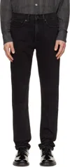 Rag & Bone Black Fit 2 Authentic Stretch Jeans