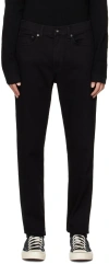 Rag & Bone Black Fit 2 Jeans In Black
