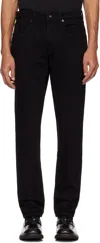 Rag & Bone Black Fit 3 Athletic Fit Jeans In Black