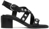 Rag & Bone Open-toe High-heeled Sandals In Blk
