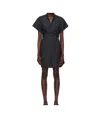 Rag & Bone Black Gretchen Shirt Minidress