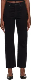 Rag & Bone Harlow Crystal-embellished High-rise Straight-leg Jeans In Sirinjewel