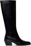 Rag & Bone Black Joni Knee High Tall Boots In Blk