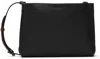Rag & Bone Black Medium Passenger Crossbody Bag In Blk/olvngt