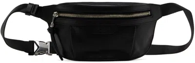 Rag & Bone Black Mini Commuter Belt Bag In Blk