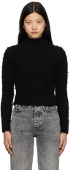 Rag & Bone Black Natasha Turtleneck In Black