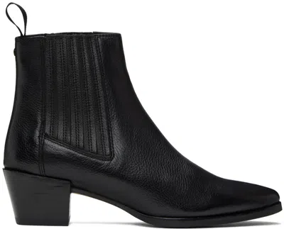 Rag & Bone Black Rover Boots In Blk