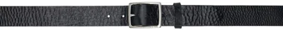 Rag & Bone Black Rugged Belt In Blk