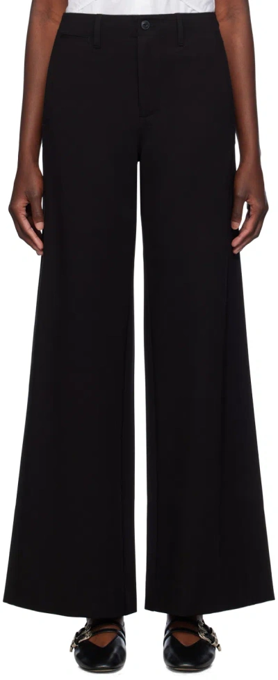Rag & Bone Black Sofie Trousers