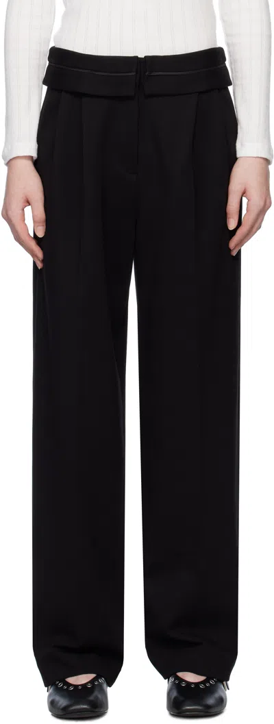 Rag & Bone Black Tasha Ponte Trousers