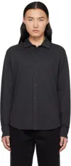 Rag & Bone Wool-cashmere Button-up Cardigan In Black