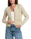Rag & Bone Claire Tailored Cardigan In Multi