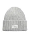 Rag & Bone Blake Metallic Wool Blend Beanie In Gray