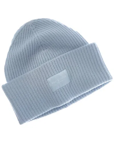 Rag & Bone Blake Wool-blend Beanie In Blue