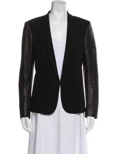 Pre-owned Rag & Bone Blazer In Black