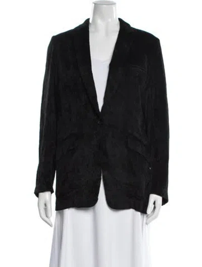 Pre-owned Rag & Bone Blazer In Black