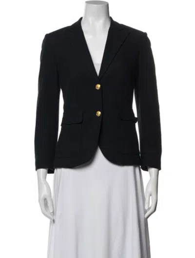 Pre-owned Rag & Bone Blazer In Black/blue