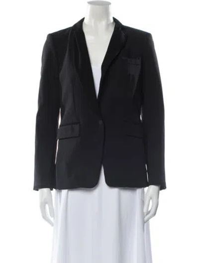 Pre-owned Rag & Bone Blazer In Blue