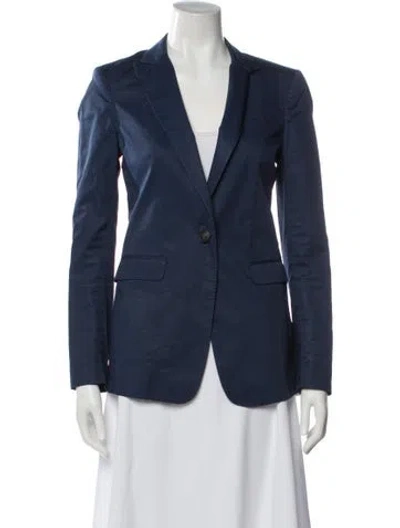 Pre-owned Rag & Bone Blazer In Blue