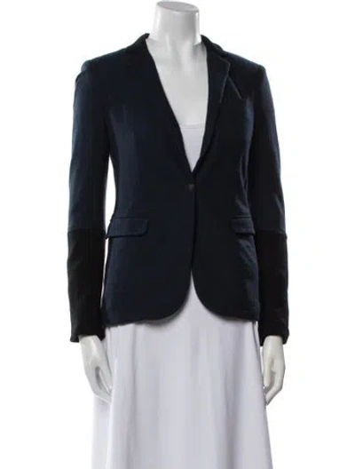 Pre-owned Rag & Bone Blazer In Blue