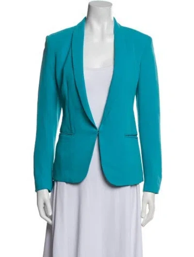 Pre-owned Rag & Bone Blazer In Blue