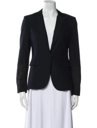 Pre-owned Rag & Bone Blazer In Blue