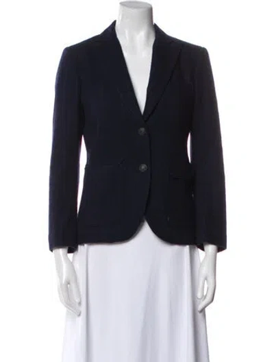 Pre-owned Rag & Bone Blazer In Blue