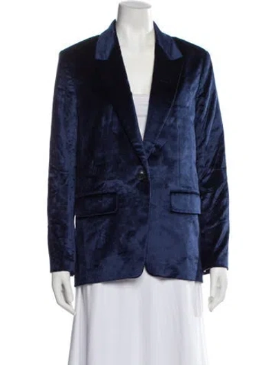 Pre-owned Rag & Bone Blazer In Blue