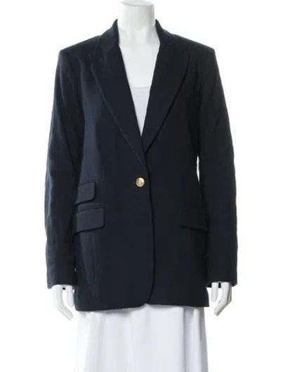 Pre-owned Rag & Bone Blazer In Blue