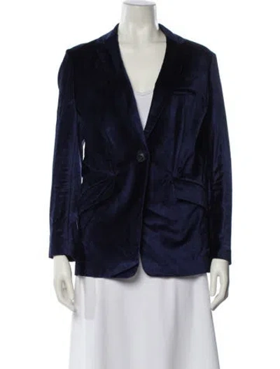 Pre-owned Rag & Bone Blazer In Blue