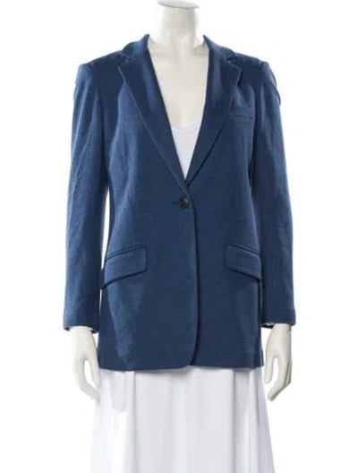 Pre-owned Rag & Bone Blazer In Blue