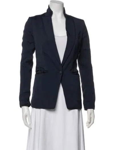 Pre-owned Rag & Bone Blazer In Blue