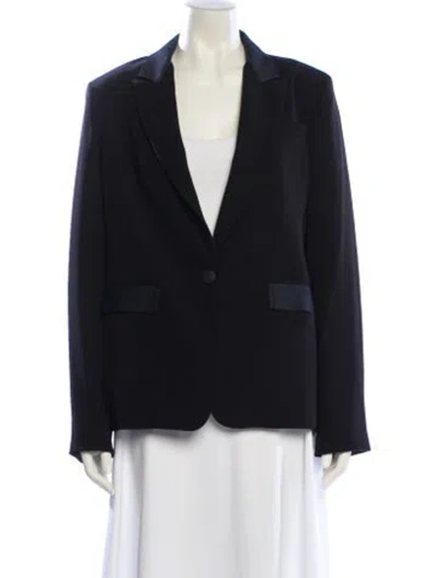 Pre-owned Rag & Bone Blazer In Blue