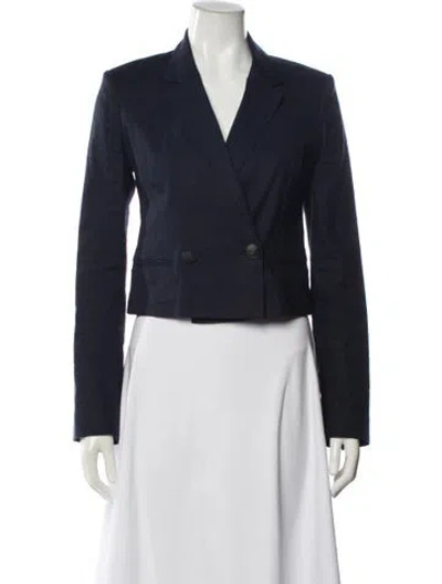 Pre-owned Rag & Bone Blazer In Blue