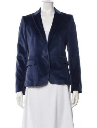Pre-owned Rag & Bone Blazer In Blue
