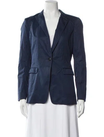 Pre-owned Rag & Bone Blazer In Blue
