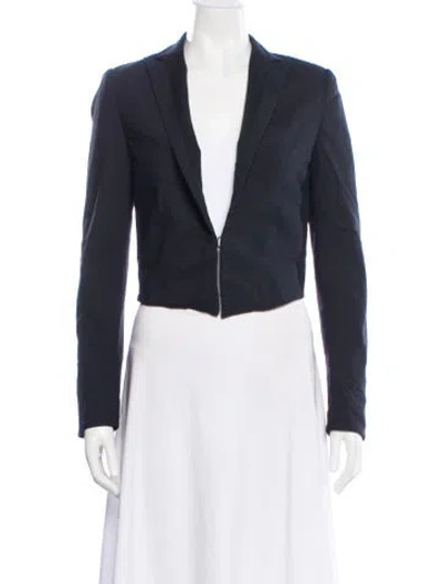 Pre-owned Rag & Bone Blazer In Blue