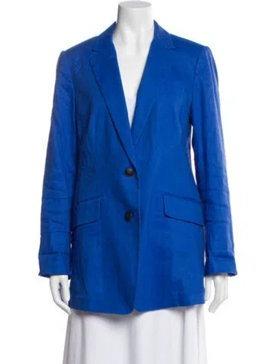 Pre-owned Rag & Bone Blazer In Blue