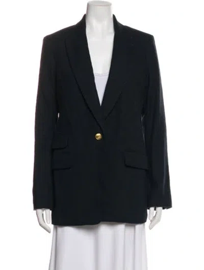 Pre-owned Rag & Bone Blazer In Blue