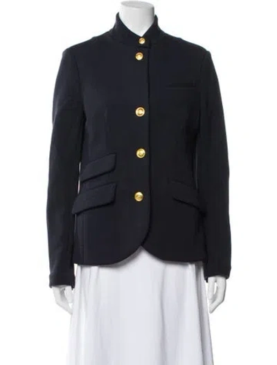 Pre-owned Rag & Bone Blazer In Blue