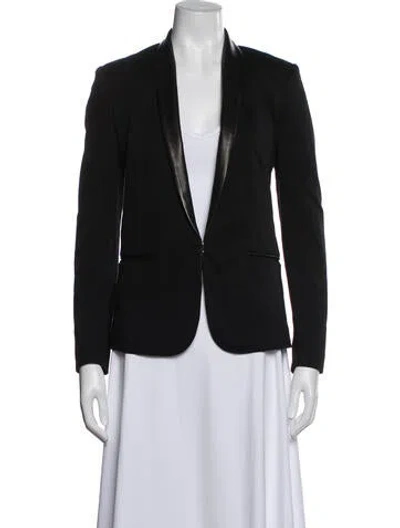 Pre-owned Rag & Bone Blazer In Blue
