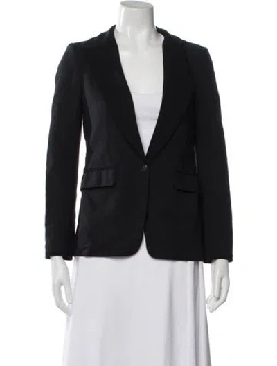 Pre-owned Rag & Bone Blazer In Blue