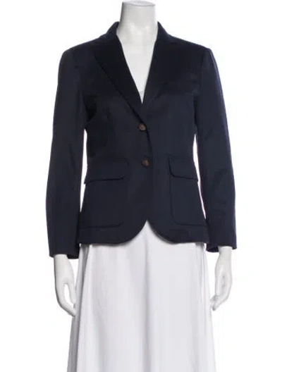 Pre-owned Rag & Bone Blazer In Blue