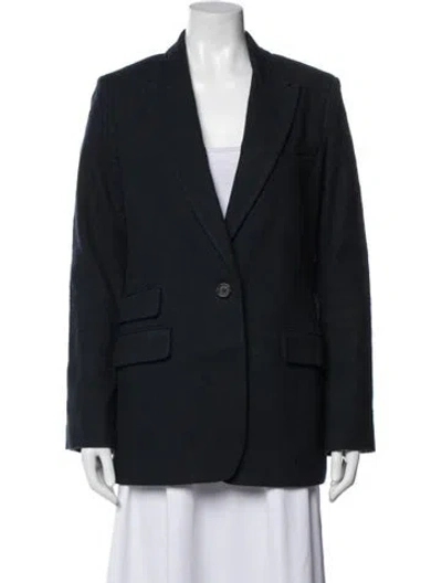 Pre-owned Rag & Bone Blazer In Blue